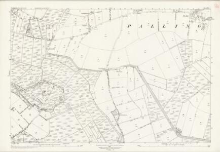 Norfolk XLI.3 (includes: Hickling; Ingham; Lessingham; Sea Palling) - 25 Inch Map