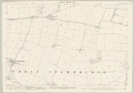 Essex (1st Ed/Rev 1862-96) LXX.12 (includes: Canewdon; Paglesham; Stambridge) - 25 Inch Map