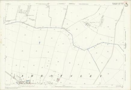 Huntingdonshire XXVIII.1 (includes: Abbotsley; Croxton; Eynesbury Hardwicke) - 25 Inch Map