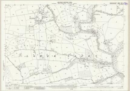 Worcestershire XXVII.5 (includes: Clifton upon Teme; Lower Sapey; Tedstone Delamere; Tedstone Wafer) - 25 Inch Map