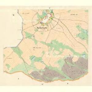 Matiegow (Matejau) - m1738-1-005 - Kaiserpflichtexemplar der Landkarten des stabilen Katasters
