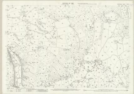 Flintshire XVII.10 (includes: Hope; Llanfynydd) - 25 Inch Map