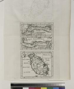 Coast of Barbary from Tanger to Cape Bon ; Coast of Barbary from Cape Bon to Damieta ; Malta.