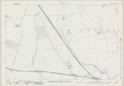 Durham XLIII.16 (includes: Elstob; Foxton And Shotton; Mordon; Preston Le Skerne; Stillington) - 25 Inch Map