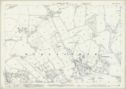 Surrey XX.11 (includes: Warlingham) - 25 Inch Map