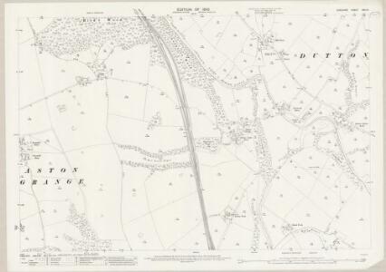 Cheshire XXV.14 (includes: Aston; Dutton) - 25 Inch Map