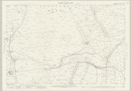 Devon XCIX.12 (includes: Lydford; Manaton; Widecombe in the Moor) - 25 Inch Map