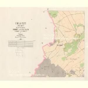 Teletzy (Telecy) - c7850-1-002 - Kaiserpflichtexemplar der Landkarten des stabilen Katasters