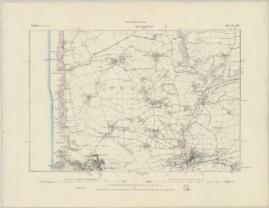 Cornwall II.NW - OS Six-Inch Map