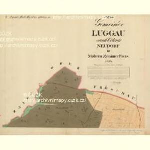 Luggau - m1659-1-001 - Kaiserpflichtexemplar der Landkarten des stabilen Katasters