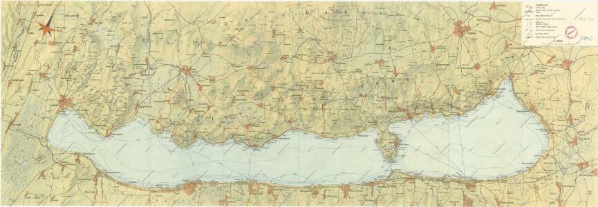 Balaton turistická mapa