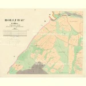 Hollubau - c1978-1-001 - Kaiserpflichtexemplar der Landkarten des stabilen Katasters