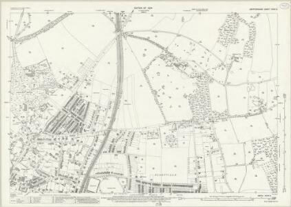 Hertfordshire XXXIV.8 (includes: Sandridge Rural; St Albans) - 25 Inch Map