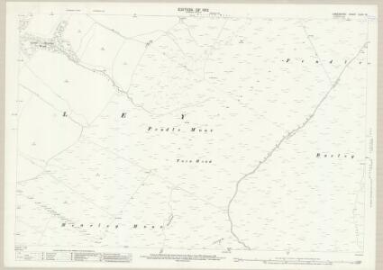 Lancashire XLVII.16 (includes: Barley With Wheatley Booth; Downham; Mearley; Sabden; Worston) - 25 Inch Map