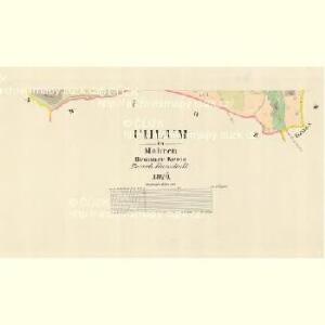 Chlum - m0960-1-002 - Kaiserpflichtexemplar der Landkarten des stabilen Katasters