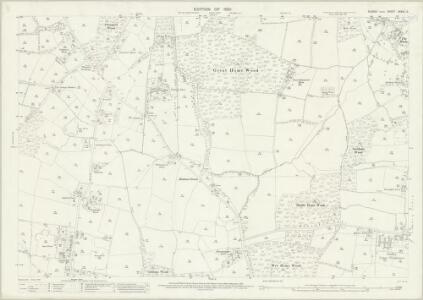 Sussex XXXIX.12 (includes: Chailey; East Chiltington; Plumpton) - 25 Inch Map