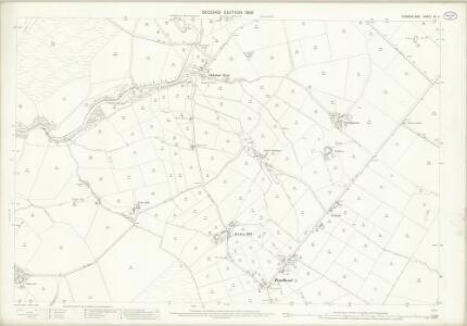 Cumberland VII.4 (includes: Bewcastle) - 25 Inch Map