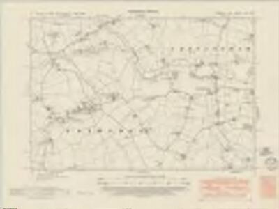 Suffolk LVIII.NW - OS Six-Inch Map