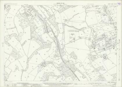 Surrey XXXII.13 (includes: Bramley; Wonersh) - 25 Inch Map