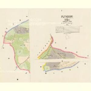 Plumberg - c3747-2-001 - Kaiserpflichtexemplar der Landkarten des stabilen Katasters