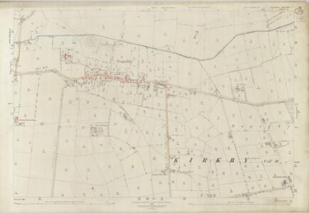 Lincolnshire XLV.3 (includes: Osgodby; Owersby) - 25 Inch Map