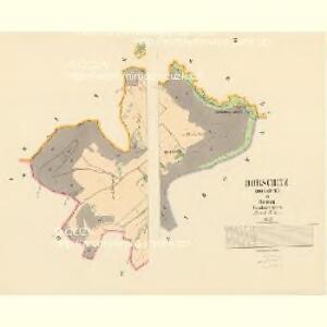 Dobschitz (Dobsice) - c1222-1-001 - Kaiserpflichtexemplar der Landkarten des stabilen Katasters