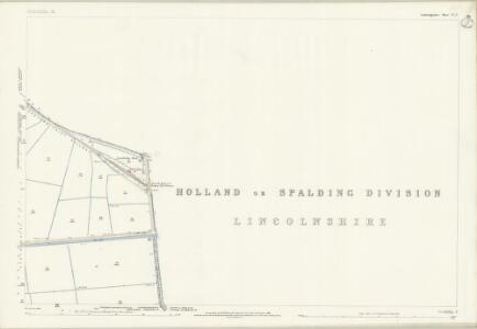 Cambridgeshire VI.2 (includes: Fleet; Gedney Hill; Parson Drove; Sutton St Edmund; Thorney) - 25 Inch Map