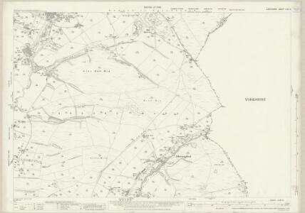 Lancashire LXXII.8 (includes: Bacup; Cliviger; Todmorden) - 25 Inch Map