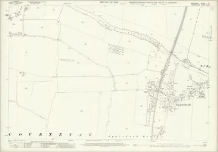 Berkshire X.15 (includes: Appleford; Clifton Hampden; Culham; Sutton Courtenay) - 25 Inch Map