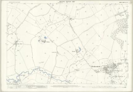 Essex (1st Ed/Rev 1862-96) XV.8 (includes: Finchingfield; Wethersfield) - 25 Inch Map
