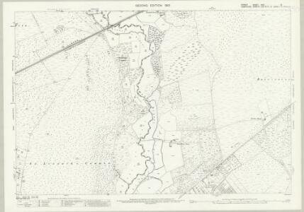 Dorset XXVI.16 (includes: St Leonards and St Ives; West Parley) - 25 Inch Map