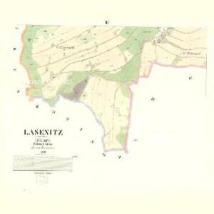 Lasenitz - c8650-1-003 - Kaiserpflichtexemplar der Landkarten des stabilen Katasters