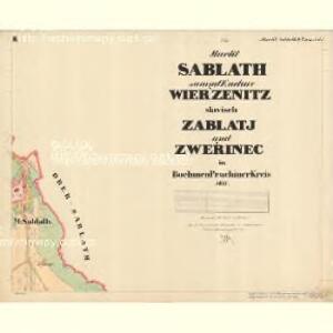 Wierzenitz - c9304-1-002 - Kaiserpflichtexemplar der Landkarten des stabilen Katasters