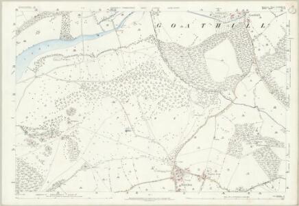Somerset LXXXIV.14 (includes: Castleton; Goathill; Haydon; Milborne Port; North Wootton; Purse Caundle) - 25 Inch Map