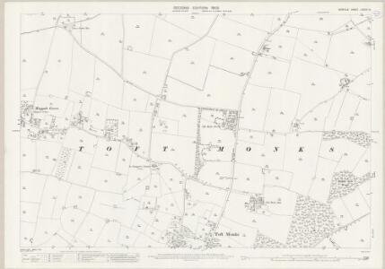 Norfolk LXXXIX.15 (includes: Aldeby; Haddiscoe; Tofts Monks) - 25 Inch Map