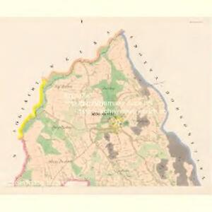 Mzdislawitz - c4883-1-001 - Kaiserpflichtexemplar der Landkarten des stabilen Katasters