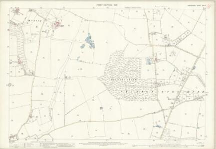 Shropshire XXII.10 (includes: Stanton Upon Hine Heath) - 25 Inch Map