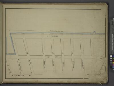[Map bounded by Bulkhead & Pier Line 57, 10th Ave,    Washington St, Perry St; Including 13th Avenue, West Street, Hammond St, Bank    St, Bethune St, Troy St, Jane St, Horatio St, Gansevoort St]