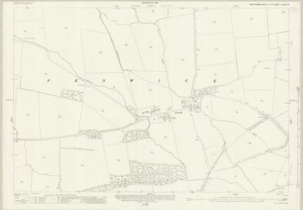 Northumberland (New Series) LXXXIII.8 (includes: Fenwick; Hawkwell; Heugh; Ingoe; West Matfen) - 25 Inch Map