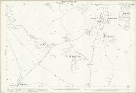 Hampshire and Isle of Wight VIII.7 (includes: Ashmansworth; East Woodhay; Highclere) - 25 Inch Map