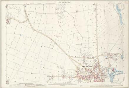 Leicestershire X.2 (includes: Kegworth; Kingston on Soar; Lockington Hemington; Ratcliffe on Soar) - 25 Inch Map