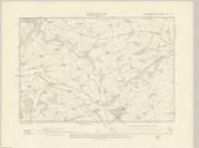Montgomeryshire XXII.NW - OS Six-Inch Map