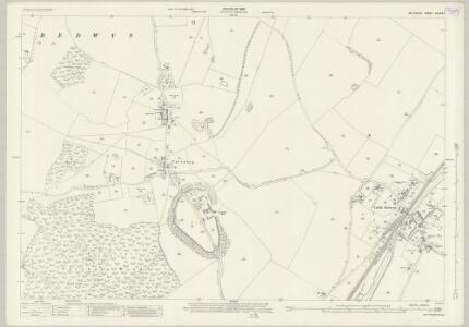 Wiltshire XXXVII.1 (includes: Great Bedwyn; Little Bedwyn) - 25 Inch Map