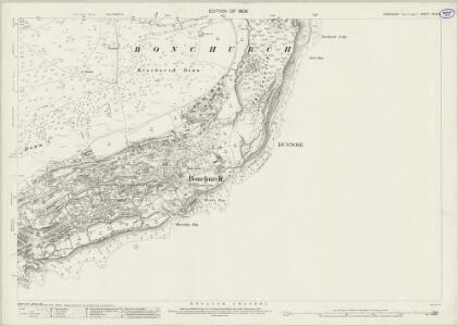 Hampshire and Isle of Wight XCIX.13 (includes: Sandown Shanklin; Ventnor) - 25 Inch Map