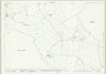 Cambridgeshire LXI.13 & 14 (includes: Ashdon; Castle Camps; Helion Bumpstead; Hempstead; Radwinter) - 25 Inch Map