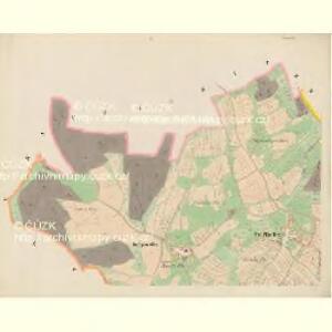 Trzitesch - c6467-2-001 - Kaiserpflichtexemplar der Landkarten des stabilen Katasters
