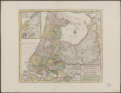 Nieuwe kaart der provincie van Holland