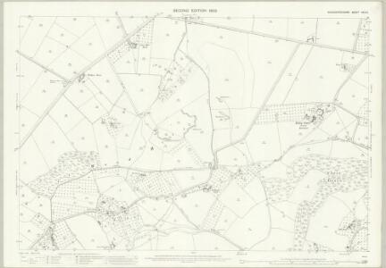 Gloucestershire XVIII.6 (includes: Corse; Hasfield; Tirley) - 25 Inch Map