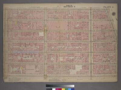 Plate 4, Part of Section 3: [Bounded by W. 20th Street, W. 20th Street, Broadway, Union Square, E. 14th Street, W. 14th Street and Seventh Avenue.]