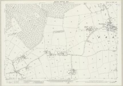Suffolk LV.10 (includes: Bradfield St Clare; Bradfield St George; Cockfield; Felsham; Gedding; Thorpe Morieux) - 25 Inch Map